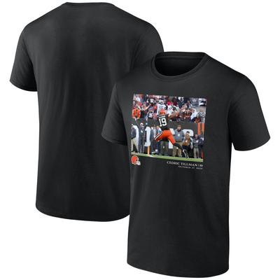 Cleveland Browns Cedric Tillman Flash Features T-Shirt Woche 8 - Schwarz - Herren Image