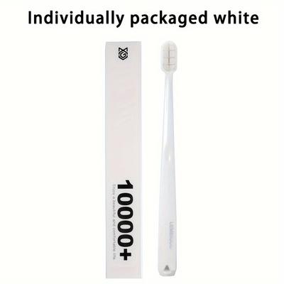 TEMU 1pc Bristle Toothbrush Packaging, - Polypropylene Bristles For Cleaning