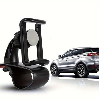 TEMU 1pcs Phone Holder Universal Rotating Car Dashboard Phone Holder Clip