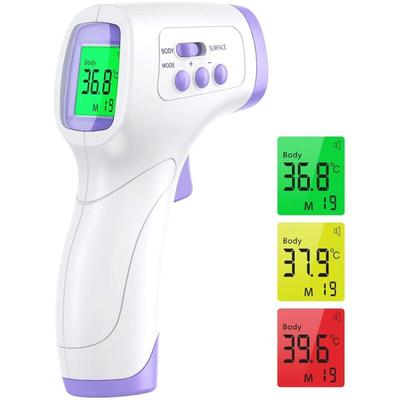 Stirnthermometer für Erwachsene, Infrarot-Stirnthermometer, 2-in-1 berührungsloses