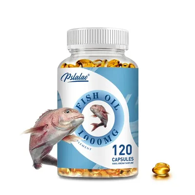 Fish Oil - Support Brain & Nervous System Health, Cardiovascular & Skin Health, Antioxidant &