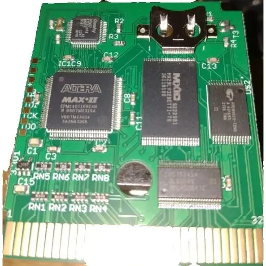 GBC MBC3/5 RTC-Funktion unterstützt 3 ROMS Game Boy Color Game Flash Card Image