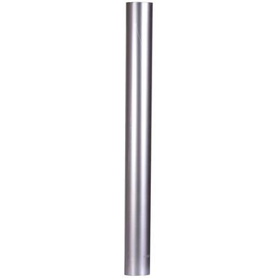 Ofenrohr FIREFIX, silber (silberfarben), B:11cm H:100cm L:11cm, Stahlblech, Rohre, feueraluminiert, 1000 mm lang Image