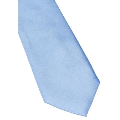 Krawatte ETERNA, Herren, Gr. One Size, blau (hellblau), Seide, klassisch, Krawatten