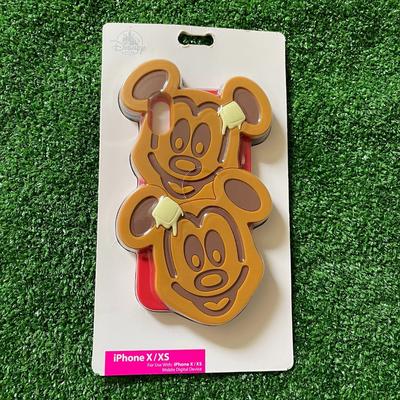 Disney Cell Phones & Accessories | Disney Parks D-Tech Mickey Mouse Waffle 3d Iphone X/ Xs Cellphone Case Cover New | Color: Red/Tan | Size: Iphone X/Xs