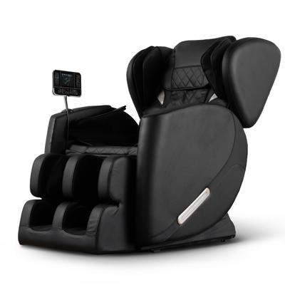 Zero Gravity Full Body Massage Chair with Air Pressure, Heated Foot Rollers & Bluetooth, Reclining Chair