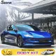 Tesla 2024 Modello 3 Highland Spoiler posteriore Body Kit Diffusore Avvolgente Labbro posteriore Accessori modificati per Bsktstyle migliorato