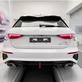 S3 S-Line Haccback Berlina Nero Diffusore Posteriore Paraurti Spoiler Scarico LED Luce Freno per