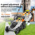 Tosaerba multifunzionale Cropper regolabile Tosaerba da esterno Tosaerba elettrico per uso domestico tagliaerba multifunzionale tagliaerba manuale da giardino tagliaerba tagliaerba tagliaerba parco