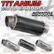 Silenziatore per tubo di scarico Moto rcycle 51mm 60mm GP Escape moto silenziatore in fibra di carbonio in lega di titanio per R3 ZX6R CBR1000 S1000 RR Z1000