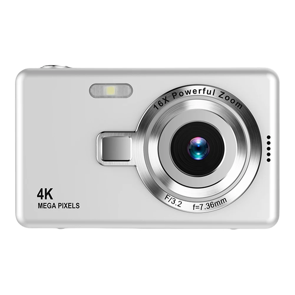 Fotocamera digitale 4K HD 1080P 96MP Autofocus Vlogging Camera 16X Zoom videocamera per fotografia schermo IPS da 2.4 pollici