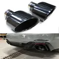 Tubo di scarico per Audi A3 A4 A5 A6 A7 Fino a RS3 RS4 RS5 RS6 RS7 Look Tubo di scappamento Ugello Sistema di scarico Punta marmitta