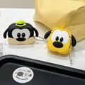 Disney 3D Goofy Case per Apple airpodi 1 2 3 4 Airpod Pro Wireless Earphone Bluetooth Shell Shell Silicone Cover With Keychain