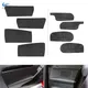 Auto per VW Golf 6 convertibile 2010 2011 2012 2013 4 pezzi porta interna bracciolo pannello copertura in pelle accessori Trim protettivo