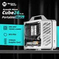 Custodia per computer Mechanic Master C26 Custodia per mini PC portatile multifunzionale in alluminio ITX/MATX a onde acustiche
