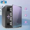 Password elettronica cassaforte per impronte digitali nuova cassetta di sicurezza Smart Home Office cassetta di sicurezza con maniglia nascosta ad alta sicurezza interamente in acciaio