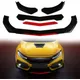 5 pz/set universale auto paraurti anteriore labbro mento Spoiler Splitter diffusore Body Kit nero