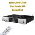 AIYIMA SMSL M8 TPA3251D2 2.0 potenza 500W fibra ottica coassiale USB Bluetooth telecomando classe D lettore digitale amplificatore HiFi