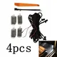Auto LED Footwell luce piede luci ambientali cablaggio del cavo per VW PASSAT B6 B7 B8 CC Golf 6 7
