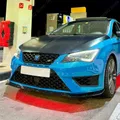 Auto Paraurti Anteriore Labbro Splitter Diffusore Retrofit Per Seat Leon 3 MK3 5F TDI TSI ST SC Cupra 2012-2016 Body Kit Tuning Accessori