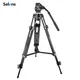 Selens 74.4 "WeiFeng Video treppiede fotocamera professionale per impieghi gravosi testa fluida a 360 °
