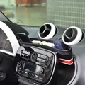 Scatola portaoggetti per seggiolino auto per Smart 450 451 453 Fortwo Forfour Organizer multifunzionale per riporre i sacchetti di immagazzinaggio del pannello degli strumenti