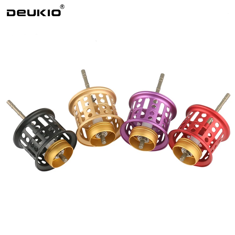 DIY Köder Casting Angel rollen Spule Aluminium Angel lager Rolle Ersatz schale Spule für pmax3/bmax3/smax3 Ersatzteile Image