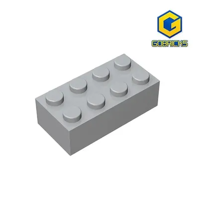 GDS-542 ziegel 2x4 kompatibel mit lego 3001 stücke von kinder diy montieren bausteine technische Image