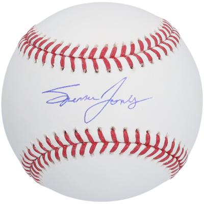 Signierter Baseball von Spencer Jones von den New York Yankees Image