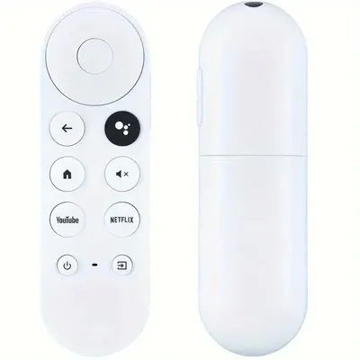 Enhanced Voice Remote for Google Chromecast 4K Snow/HD TV, Compatible with G9N9N, GA01409-US,