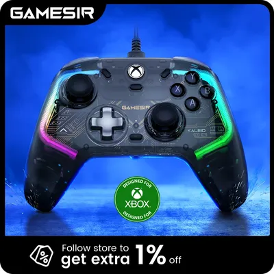 GameSir Kaleid Xbox Controller Wired Gamepad for Xbox Series X, Xbox Series S, Xbox One game