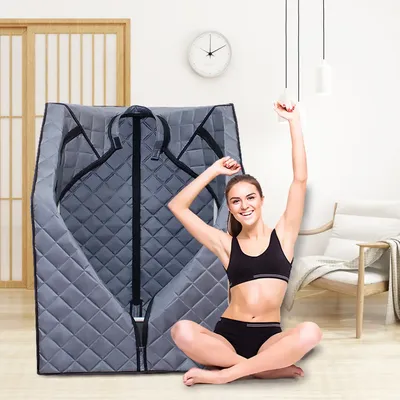 Sojourner Portable Sauna for Home - Steam Sauna Tent, Personal Sauna - Sauna Heater, Tent, Chair,