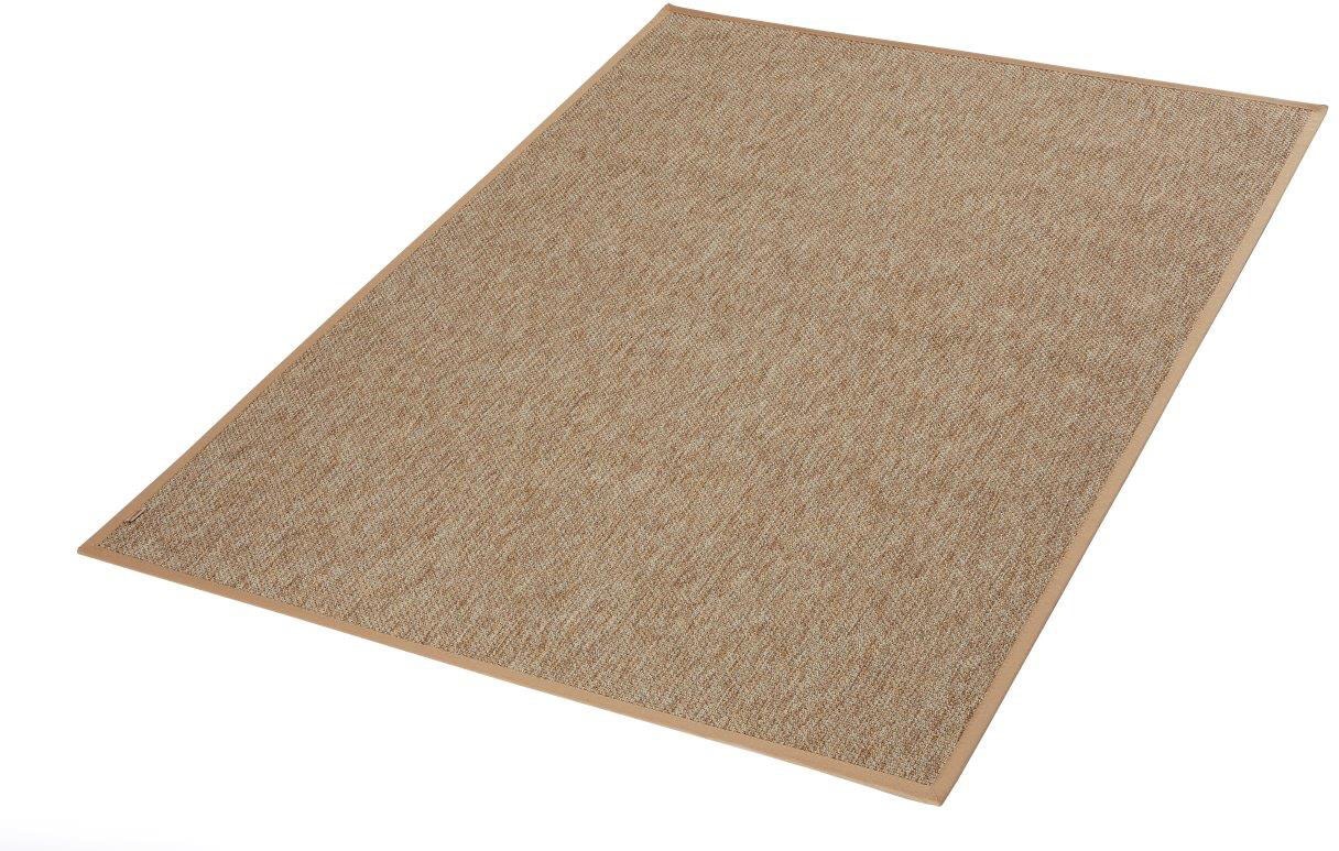 Teppich DEKOWE "Naturino Prestige", braun (camelfarben), B:200cm H:10mm L:290cm, Kunstfaser, Teppiche, Flachgewebe, meliert, Sisal Optik, In- und Outdoor geeignet Image