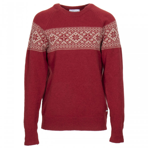 Sätila - Women's Grace Sweater - Wollpullover Gr M rot