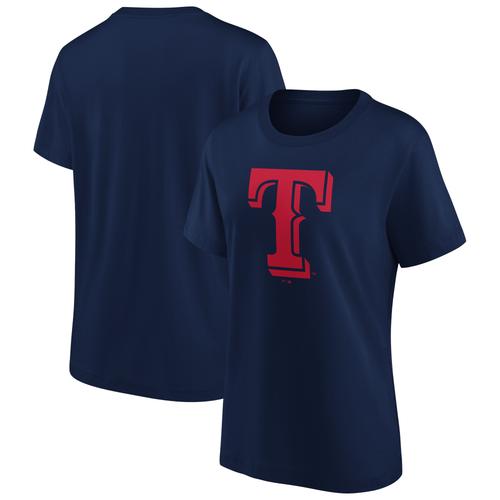 Texas Rangers Mono-Logo-Grafik-T-Shirt – Damen