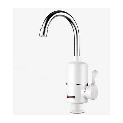 Memkey - Elektrischer Waschbeckenhahn – Rahmen + Warm- und Kaltmischer – elektrische Image