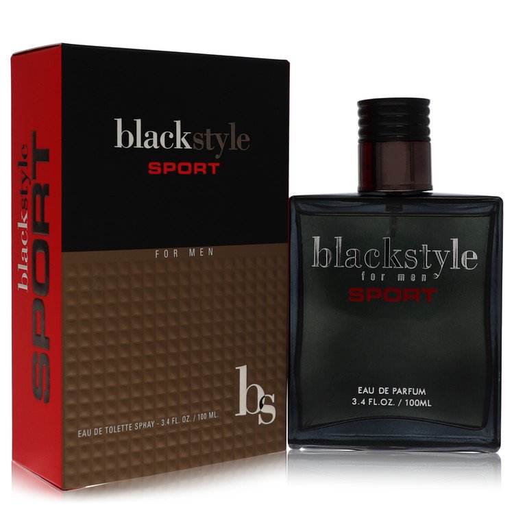 Black Style Sport For Men By Yzy Perfume Eau De Toilette Spray 3.4 Oz