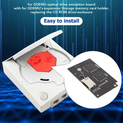 for GDEMU Optical Drive Simulation Board V5.15b Remote Storage Card Mount Kit for SEGA Dreamcast