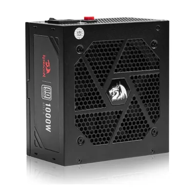 Redragon PSU017 80+ Platinum 1000 Watt ATX 3.0 & PCIe 5.0 Fully Modular Gaming Power Supply，80 Plus