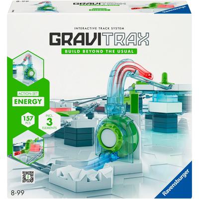 Kugelbahn-Bausatz RAVENSBURGER "GraviTrax Action-Set Energy", bunt, Kugelbahnen, Kinder Image