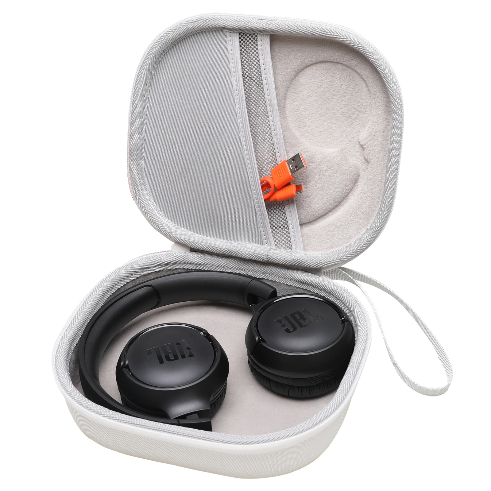 Custodia rigida in EVA LTGEM per JBL Tune 510BT/520BT/660NC/670NC/570BT/525BT/500BT/500 Custodia per cuffie (solo borsa)