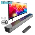 Rsionch Home Theater Altoparlanti TV Altoparlante da parete Soundbar wireless Radio FM TV Altoparlante ottico per TV Smartphone Ingresso USB
