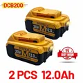 Nuovo 100% originale 12000mAh 20V per batteria per elettroutensili Dewalt DCB206 20V 18.0Ah batteria