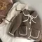 Manteau chaud à la mode Smile Optics pour bébés filles, vêtements d
