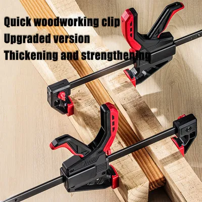 8 Inch Bar Clamps for Woodworking,1 Pack Quick Grip Clamps Trigger Clamp One Handed Ratchet Clamp,Small Bar Clamp for Craft