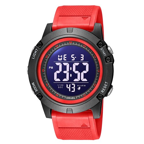 Smael neue Outdoor-Kalender wasserdicht Nachtlicht Business Freizeit Sport einfache Herren elektronische Quarzuhr Image