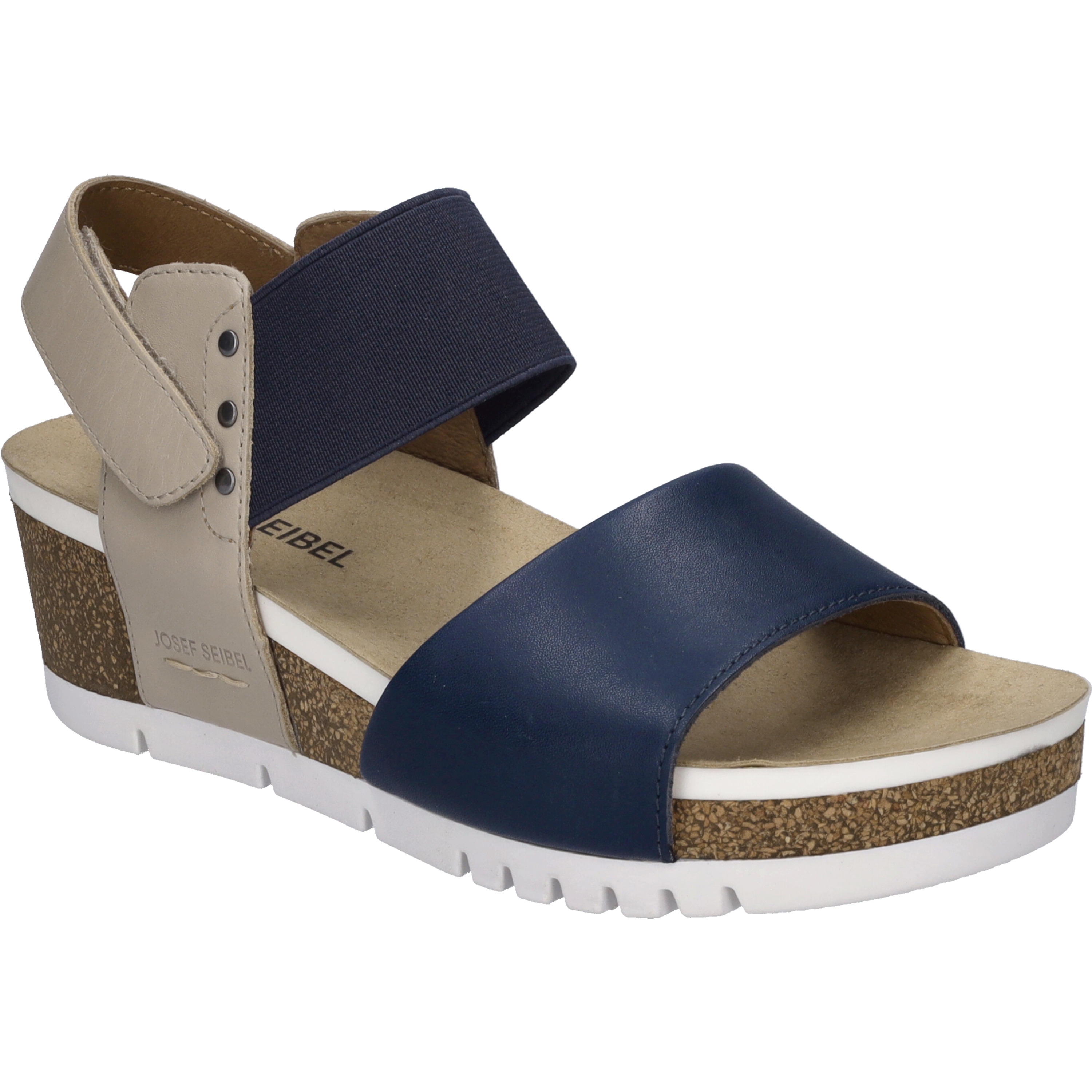 JOSEF SEIBEL Quinn 09 | Sandale für Damen | Blau Quinn 09, ocean-kombi