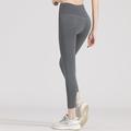 Per donna Pantaloni da yoga Leggings da yoga Leggings foderati in pile Controllo addominale Sollevamento glutei Vita Alta Yoga Allenamento in Palestra Pilates Collant Caffè leggero Nero Bianco