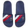 France Stripe Sliders - Navy Unisex