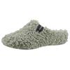 Pantoffel VERBENAS, Damen, Gr. 42, grün (olivgrün), Textil, klassisch, Schuhe Pantoffeln Plüsch Hausschuh Hausschuh, Hausschuh, Homeslipper, Clog in kuscheliger Optik